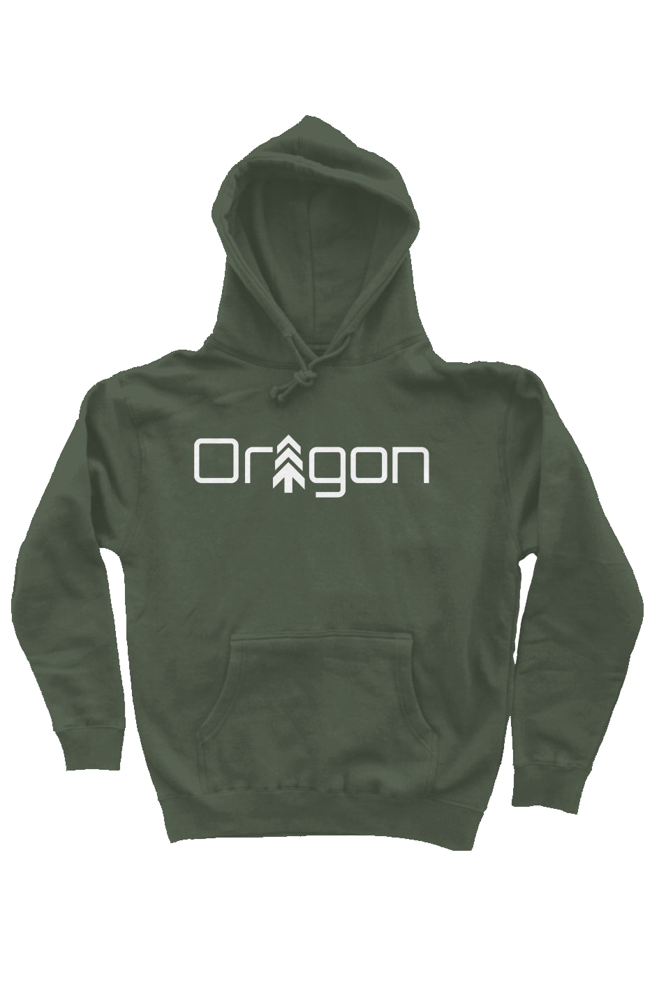 NW Green Oregon Hoodie