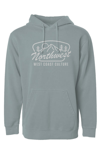 Northwest Sea Foam Green Pigment Dyed Hoodie