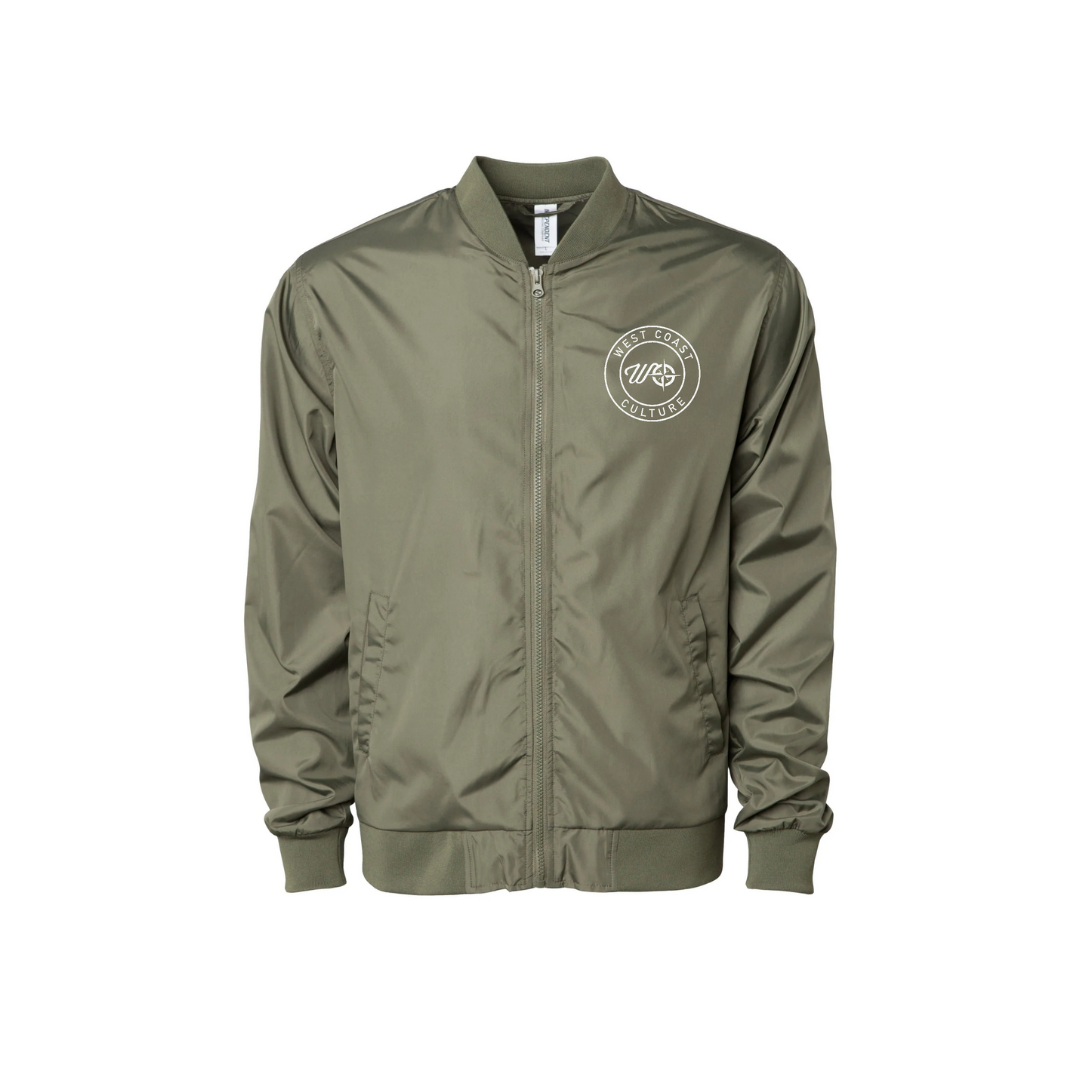 WCC Embroidered NW Green Bomber Jacket