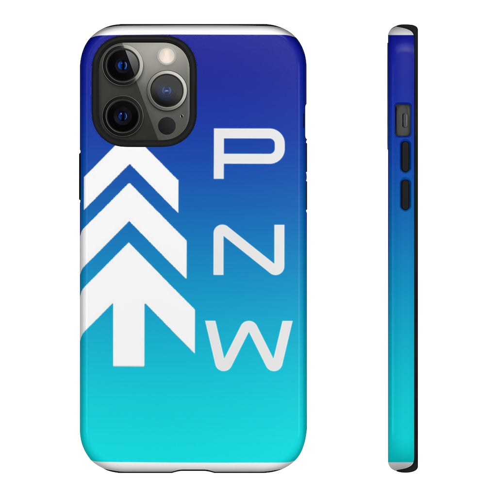 PNW 2 Layer Tough Case Blue Gradient