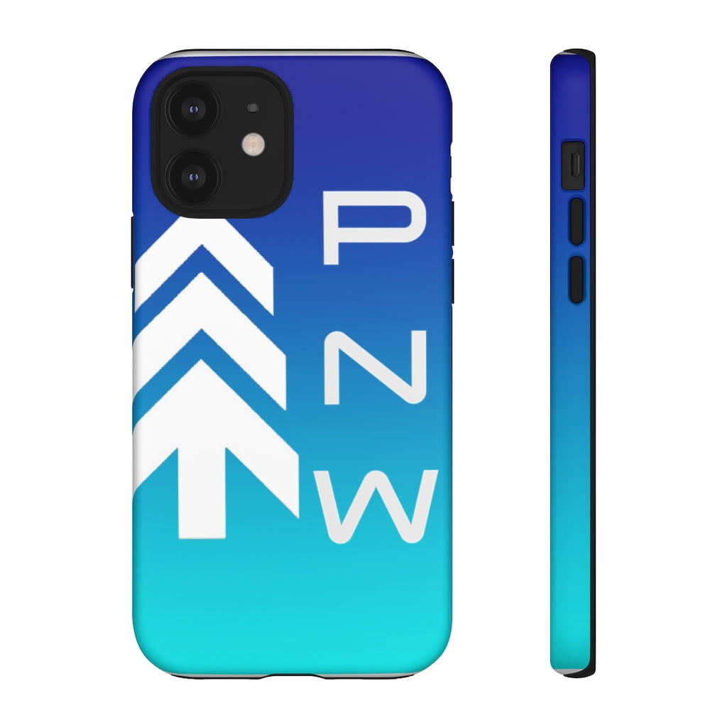 PNW 2 Layer Tough Case Blue Gradient