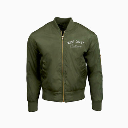 WCC Northwest Green Embroidered Bomber Jacket