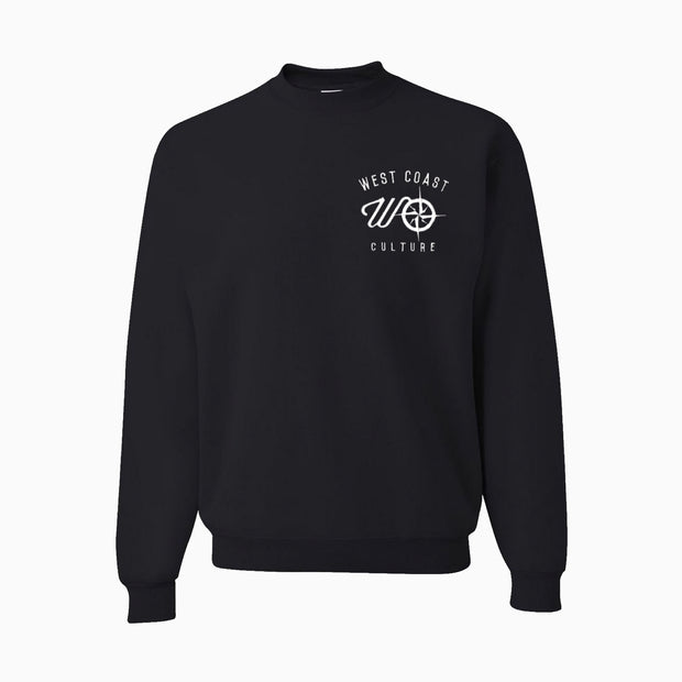 WCC Embroidered Crew Black