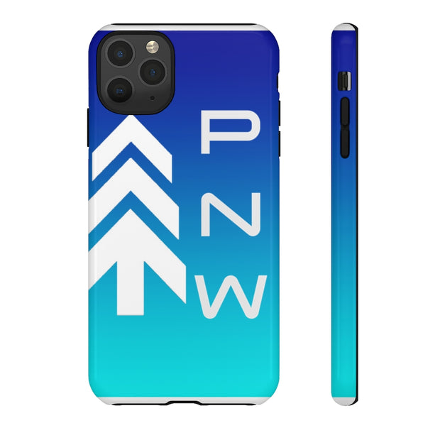 PNW 2 Layer Tough Case Blue Gradient