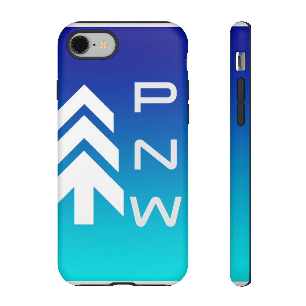 PNW 2 Layer Tough Case Blue Gradient