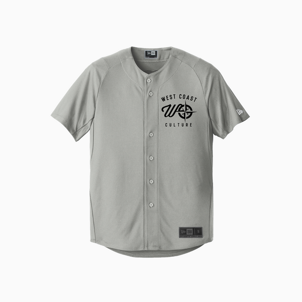 Embroidered Jersey Overcast Grey