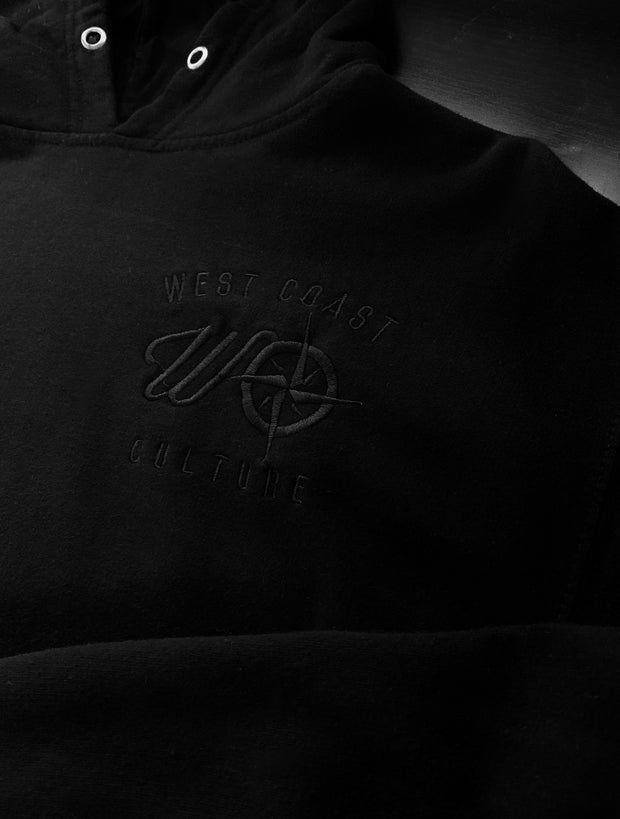 WCC Embroidered Blackout Hoodie