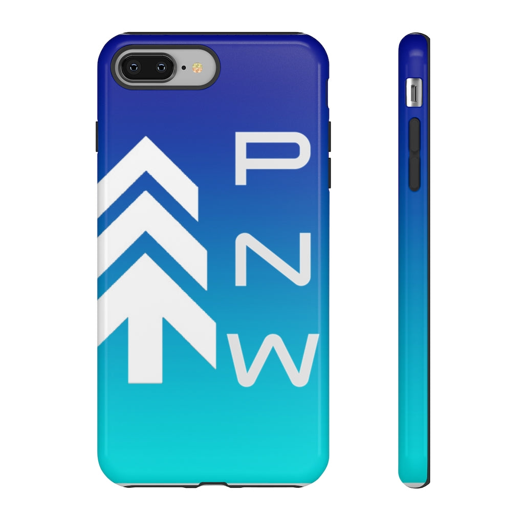 PNW 2 Layer Tough Case Blue Gradient