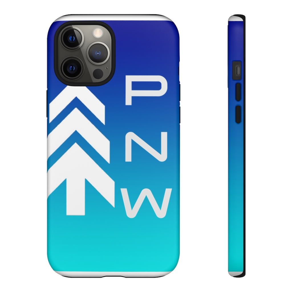 PNW 2 Layer Tough Case Blue Gradient