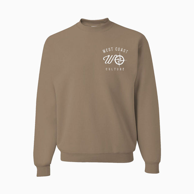 WCC Embroidered Crew Pacific Sand