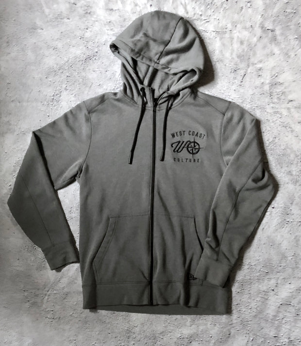 WCC Embroidered Active Fleece Jacket - Storm Grey