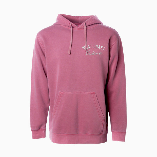 Boardwalk Embroidered Pigment Dyed Hoodie