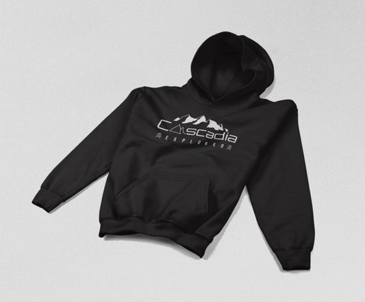 WCC X Cascadia Explored Hoodie - Black