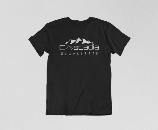WCC X Cascadia Explored T-Shirt - Black