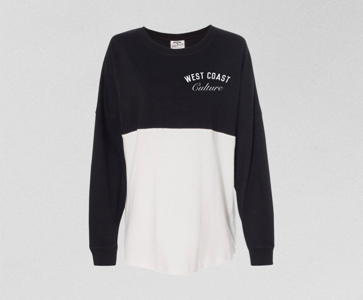 WCC Embroidered Unisex Oversized Long sleeve (Black)