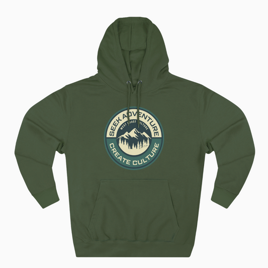 WCC Two-Tone Green Seek Adventure Hoodie