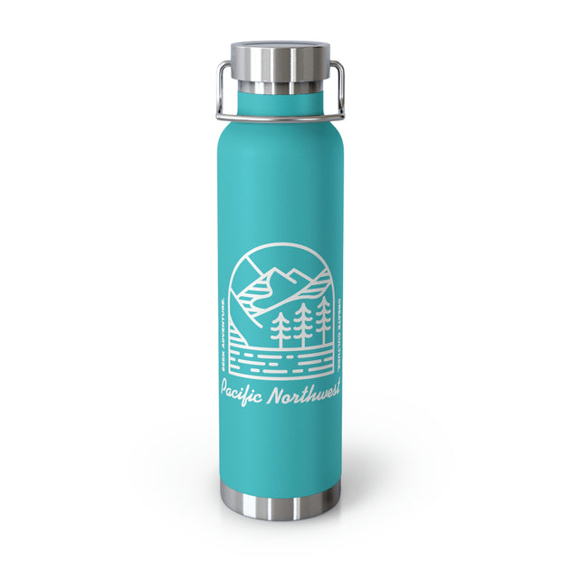 Pacific NW Vacuum Insulated Bottle, 22oz