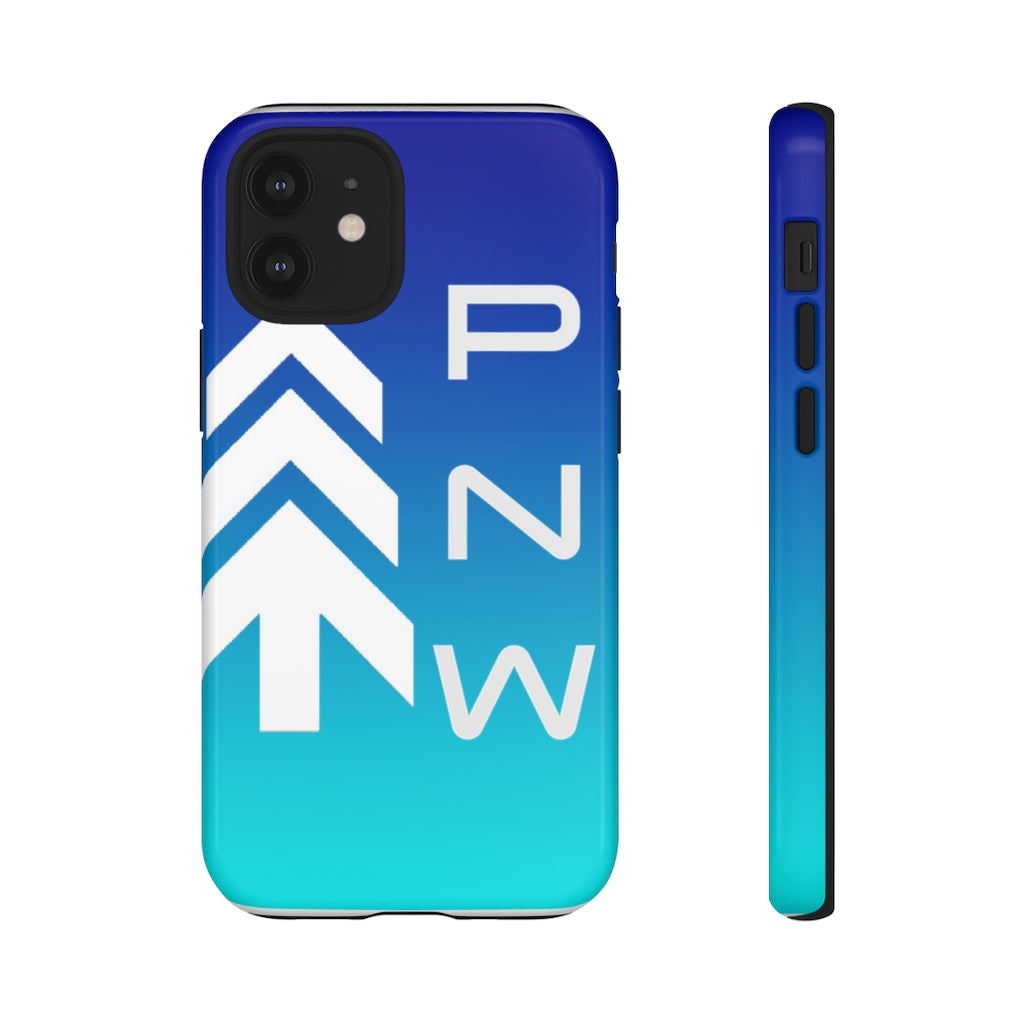 PNW 2 Layer Tough Case Blue Gradient