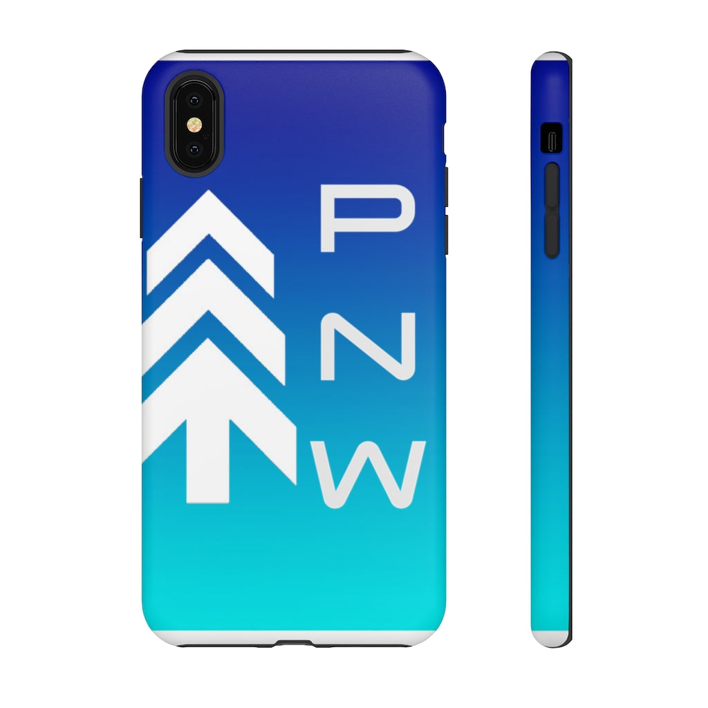 PNW 2 Layer Tough Case Blue Gradient