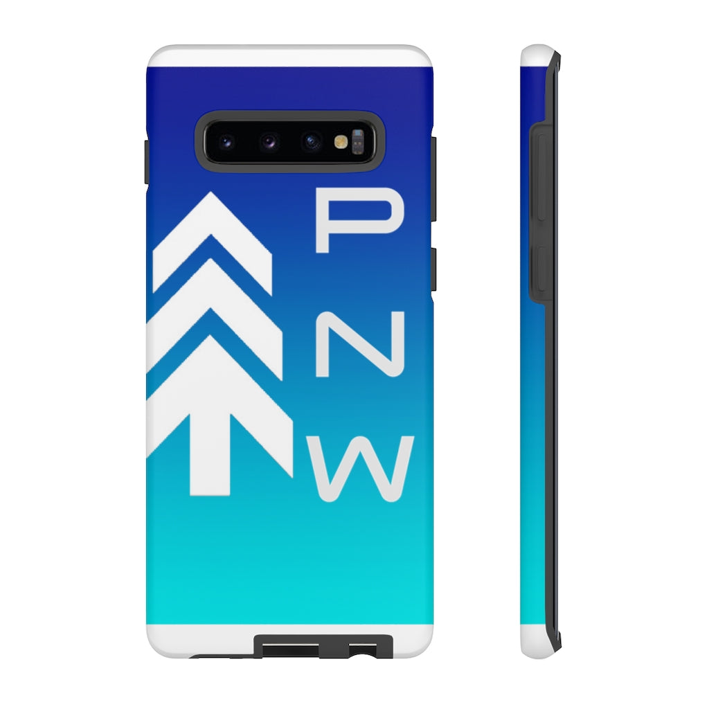 PNW 2 Layer Tough Case Blue Gradient