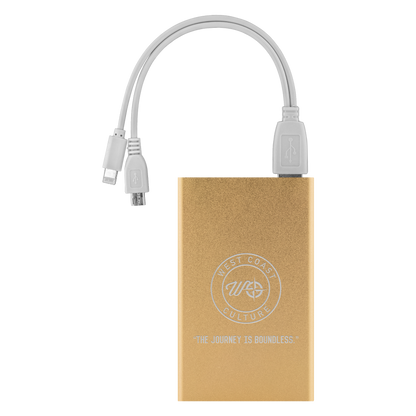 WCC Pocket Charging Bank and Dual Charging Chord