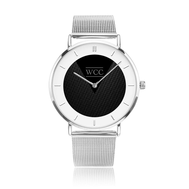 WCC Stainless Steel Platinum Watch (41 mm)